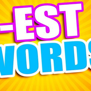 -EST Words for Kids | Read the -EST Words for Kindergarten (Word Family Series)