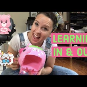 Teaching Toddlers In and Out Through Play & Song -Toddler toys for learning! Toddler Toy Videos