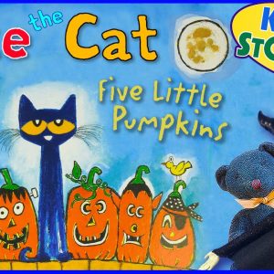 Pete the Cat 5 Little Pumpkins 🎃 Halloween for Kids Read Aloud
