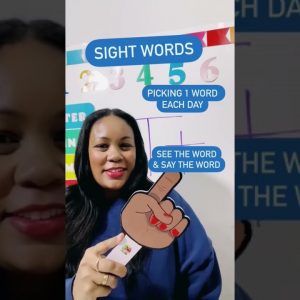 Teaching Sight Words - Teacher Tips - Virtual Learning - Virtual Preschool & Kindergarten