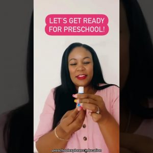 Let’s Get Ready for Preschool with Monica J Sutton