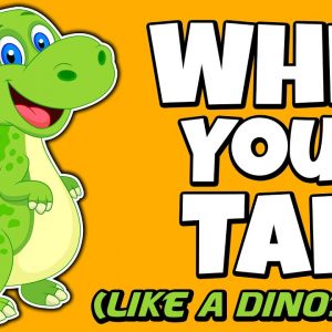 Kids Dance Songs with Movement - Whip Your Tail Like A Dinosaur - Brain Breaks - Join the challenge