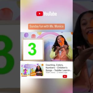 Colors, Numbers & Singing for Kids - Learn with Ms. Monica - Circle Time with Ms. Monica
