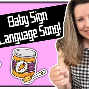 Baby Sign Language Song - Milk, Eat, Change diaper