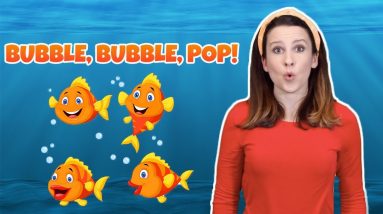 Bubble, Bubble Pop! Fun circle time song for kids!