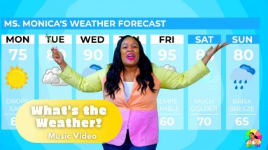 Children's Song - What's the Weather Song -  Preschool Songs - Music Video