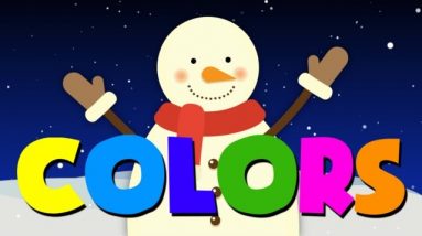 Colors with Frosty The Snowman! | Kindergarten colors