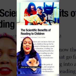 Read to Children - The Scientific Benefits of Reading to Children - early childhood education