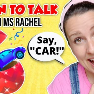 Learning with Ms Rachel | Learn Words and Colors for Toddlers | Educational Kids Videos | Animals