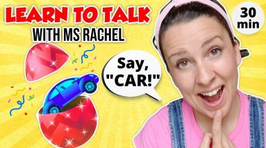 Learning with Ms Rachel | Learn Words and Colors for Toddlers | Educational Kids Videos | Animals