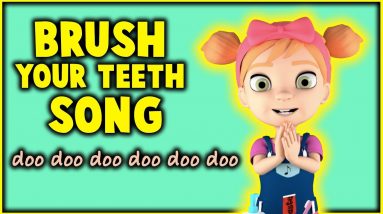 Brush Your Teeth Song to the tune of "Baby Shark!" Do-Do-Do-Do-Do-Do Elmo Barney Raffi