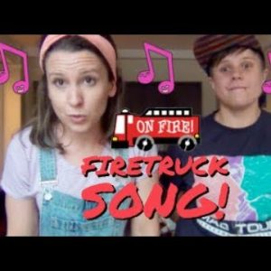 Fire Truck Song for kids - Hurry, Hurry Drive the Firetruck