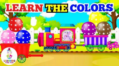 Learn the Colors with Trains for Kids (Say Each Color Out Loud) | Learning Videos for Toddlers