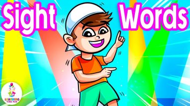 Sight Words with Sentences for Kindergarten | Learn the Sight Words (Learning Time Fun)