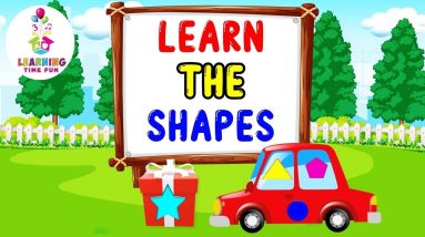 Learn the Shapes for Preschoolers | Toddler Learning Videos