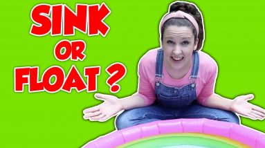 Sink or Float for Kids and More Preschool Songs, Learning and Movement - Science Experiment for Kids