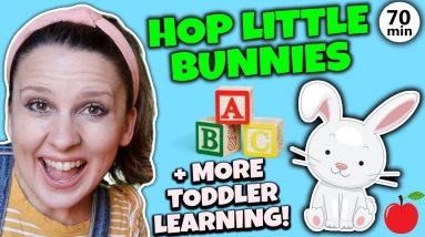 Toddler Learning Video | Baby Videos | Hop Little Bunnies + Kids Songs & Speech for Babies, Toddlers