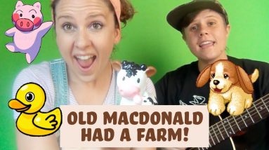 Old McDonald Had a Farm eieio - Learn animal sounds