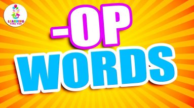 -OP Words for Kids | Read the -OP Words for Kindergarten (Word Family Series)