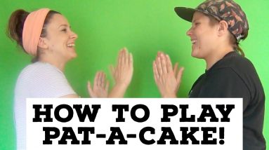 Patty Cake how to play - with song lyrics hands clapping game