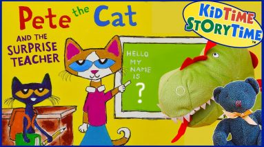 Pete the Cat and the Surprise Teacher | Read Aloud for Kids