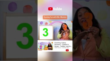 Colors, Numbers & Singing for Kids - Learn with Ms. Monica - Circle Time with Ms. Monica