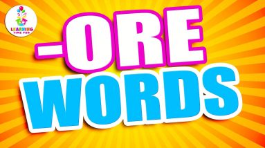 -ORE Words for Children | Learn to Read -ORE Words (Word Families Series)