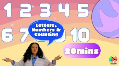 Letters, Numbers & Counting - Children's Songs - Toddler Learning - Preschool Learning