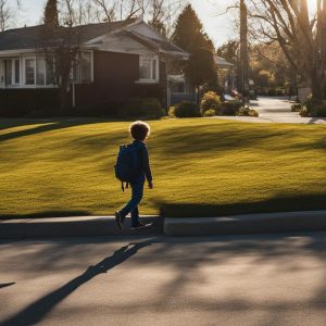 LEGAL AGE FOR A CHILD TO WALK HOME FROM SCHOOL