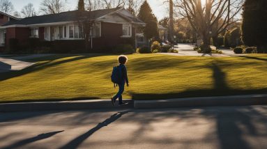 LEGAL AGE FOR A CHILD TO WALK HOME FROM SCHOOL
